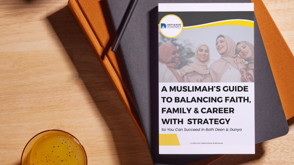 A guidebook for Muslim women to balance faith, family, and career